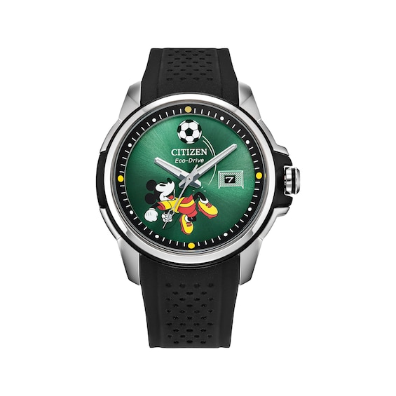 Citizen Mickey Mouse Goalie 44mm Men's Watch AW1656-08W