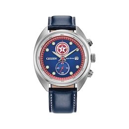 Marvel x Citizen Captain America 85th Anniversary Chronograph 41mm Men's Watch CA7046-46W
