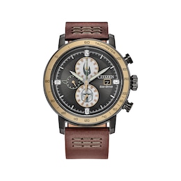 Disney x Citizen Eco-Drive® Mandalorian Chronograph 43.6mm Men's Watch CA0857-09W