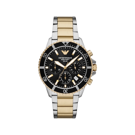 Emporio Armani World Explorer Solar Chronograph 43mm Men's Watch AR11799