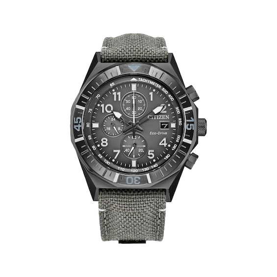 Citizen Eco-Drive Sports Casual Nighthawk Chronograph 42mm Men's Chronograph Watch CA0897-04H
