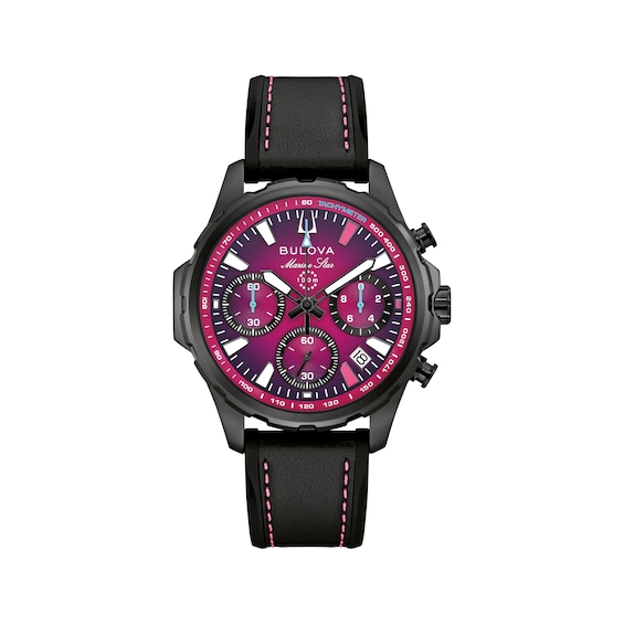 Bulova E1 Team Miami Marine Star Series B Chronograph 41mm Men's Watch 98B476