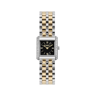 Olivia Burton London Squared Mini Dial Crystal 21mm Women's Watch 24000383
