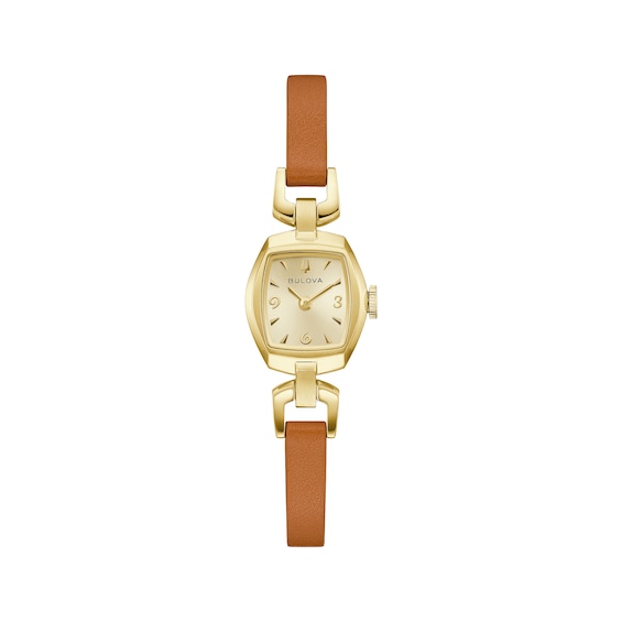 Bulova Classic Goddess of Time Jackie 18mm Women's Watch 97L202