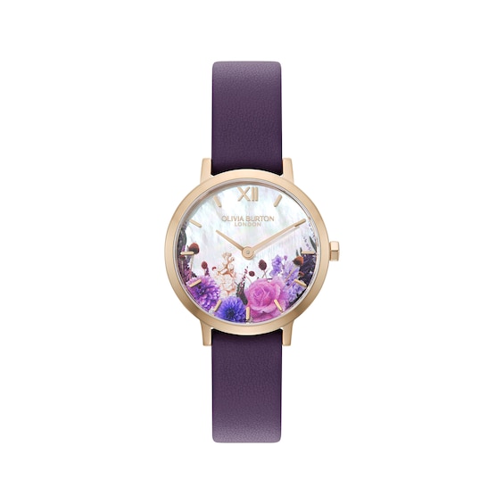 Olivia Burton London Classic Floral 28mm Women's Watch 24000405