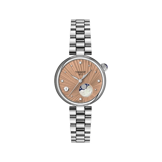 Tissot Désir Moonphase Diamond Accent 30mm Women's Watch T1522231154600