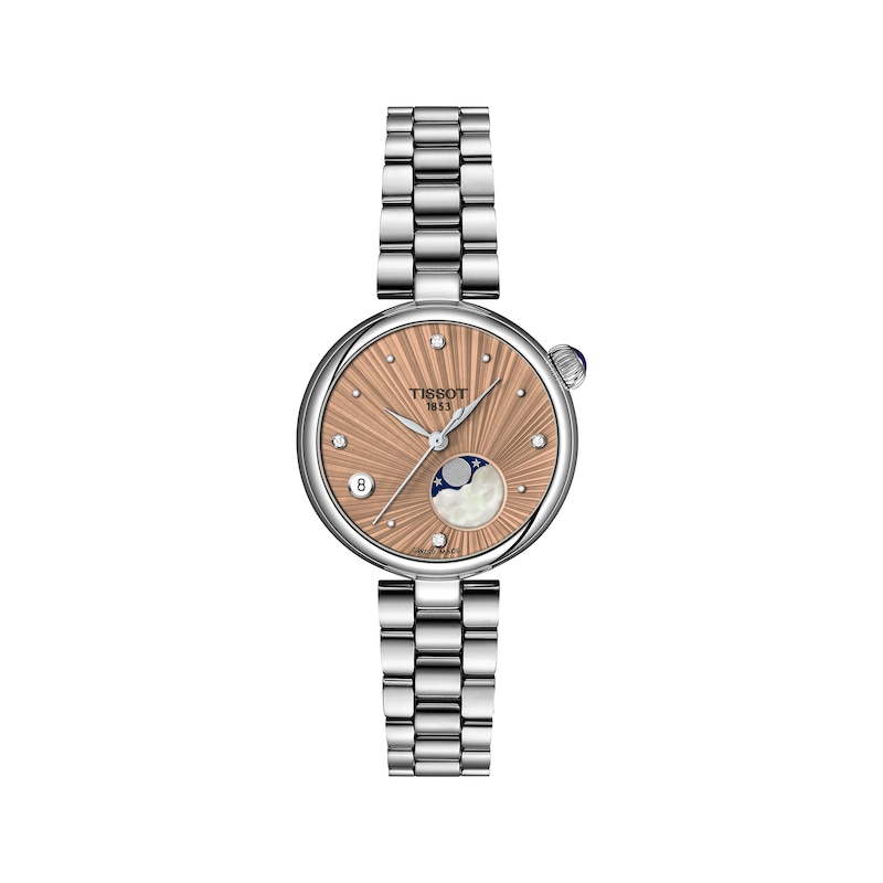 Main Image 1 of Tissot Désir Moonphase Diamond Accent 30mm Women's Watch T1522231154600