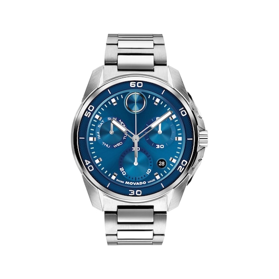 Movado BOLD Verso S Chronograph 44mm Men's Watch 3601395