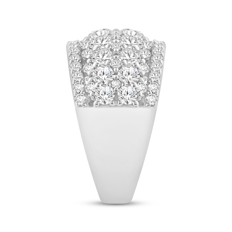 Main Image 2 of Diamond Multi-Row Anniversary Ring 2-1/2 ct tw 14K White Gold