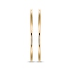 Thumbnail Image 2 of Tube Hoop Earrings 24K Yellow Gold Vermeil Sterling Silver 65mm