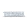 Thumbnail Image 3 of KAY Bow Collection Baguette & Round-Cut Lab-Grown Diamond Anniversary Ring 3/8 ct tw 14K White Gold
