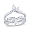 Thumbnail Image 1 of Now + Forever Lab-Grown Diamonds Marquise & Round-Cut Enhancer Ring 1 ct tw 14K White Gold