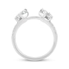 Thumbnail Image 3 of Now + Forever Lab-Grown Diamonds Marquise-Cut Enhancer Ring 1 ct tw 14K White Gold