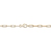 Thumbnail Image 4 of STUDIO BY KAY Emerald-Cut Pink Lab-Created Sapphire Y-Drop Necklace 24K Yellow Gold Vermeil Sterling Silver 18"
