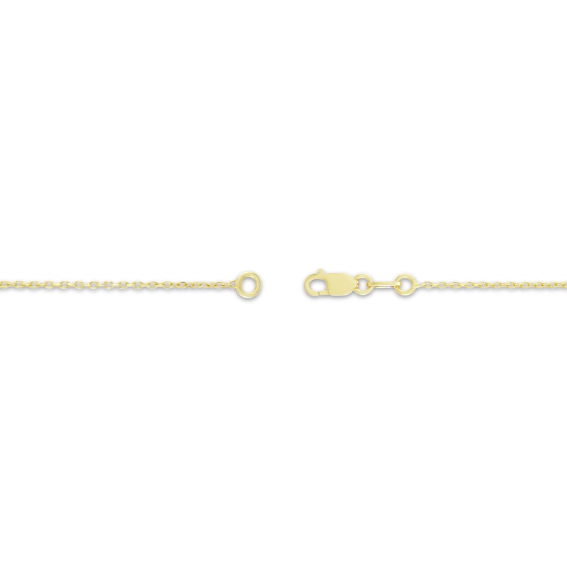 Main Image 2 of STUDIO BY KAY Lab-Created Ruby "Love" Script Bracelet 24K Yellow Gold Vermeil Sterling Silver 7.25"