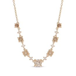 Neil Lane Desert Diamonds Graduating Necklace 1 ct tw 14K Yellow Gold 18"