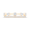 Thumbnail Image 3 of KAY Lab-Grown Diamonds Marquise & Round-Cut Two-Row Ring 3/8 ct tw 10K Yellow Gold