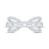 Thumbnail Image 3 of KAY Lab-Grown Diamonds Emerald-Cut & Round-Cut Fashion Ring 1-3/4 ct tw 10K White Gold