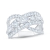 Thumbnail Image 1 of KAY Lab-Grown Diamonds Marquise & Round-Cut Crossover Fashion Ring 2-1/2 ct tw 10K White Gold