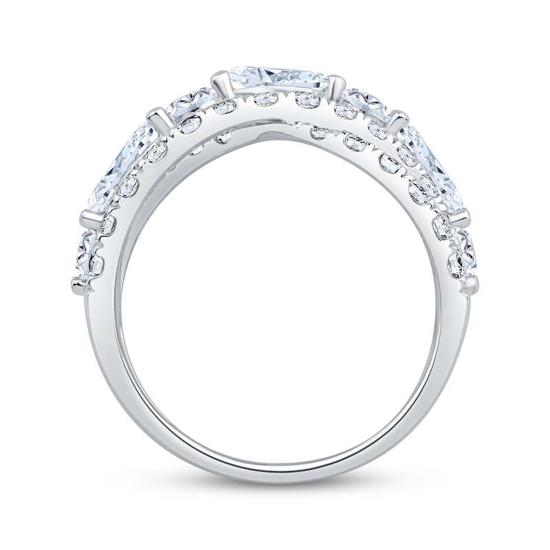 Main Image 2 of KAY Lab-Grown Diamonds Marquise & Round-Cut Crossover Fashion Ring 2-1/2 ct tw 10K White Gold