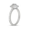 Thumbnail Image 2 of Neil Lane Oval-Cut Diamond Double Halo Engagement Ring 5/8 ct tw 14K White Gold