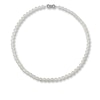 Cultured Pearl Necklace Sterling Silver 18" Length