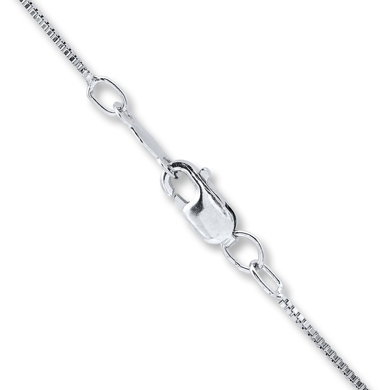 Main Image 3 of Cultured Pearl Necklace Lab-Created Sapphires Sterling Silver