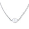 Thumbnail Image 1 of Cultured Pearl Necklace Sterling Silver