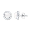 Thumbnail Image 0 of Cultured Pearl Earrings Sterling Silver