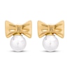 Thumbnail Image 1 of Cultured Pearl Child's Earrings 14K Yellow Gold