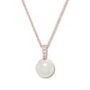 Thumbnail Image 0 of Freshwater Cultured Pearl Necklace 10K Rose Gold