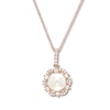 Thumbnail Image 1 of Freshwater Cultured Pearl Necklace 10K Rose Gold