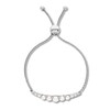 Thumbnail Image 1 of Cultured Freshwater Pearl Bolo Bracelet Sterling Silver