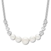 Thumbnail Image 2 of Cultured Freshwater Pearl Necklace Sterling Silver