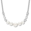 Thumbnail Image 3 of Cultured Freshwater Pearl Necklace Sterling Silver