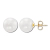 Thumbnail Image 2 of Cultured Pearl Earrings 10K Yellow Gold
