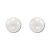 Thumbnail Image 3 of Cultured Pearl Stud Earrings 10K Yellow Gold 7 x 7.5mm
