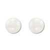 Thumbnail Image 3 of Cultured Pearl Stud Earrings 10K Yellow Gold 6 x 6.5mm