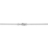 Thumbnail Image 3 of Cultured Pearl Necklace 1/10 ct tw Diamonds Sterling Silver 18&quot;