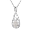 Thumbnail Image 4 of Cultured Pearl Necklace Sterling Silver/10K Rose Gold