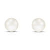 Thumbnail Image 2 of Children's Cultured Pearl Earrings 14K Yellow Gold
