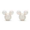 Thumbnail Image 1 of Children's Mickey Mouse Cultured Freshwater Pearl Earrings 14K Yellow Gold