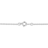 Thumbnail Image 4 of Cultured Pearl Cluster Necklace Round-Cut Sterling Silver 18&quot;
