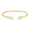 Thumbnail Image 1 of Cultured Pearl Cuff Bracelet 10K Yellow Gold