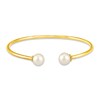 Thumbnail Image 0 of Cultured Pearl Cuff Bracelet 10K Yellow Gold