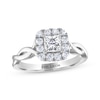 Thumbnail Image 1 of THE LEO Diamond Princess-Cut Engagement Ring 3/4 ct tw 14K White Gold