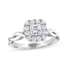 Thumbnail Image 0 of THE LEO Diamond Princess-Cut Engagement Ring 3/4 ct tw 14K White Gold