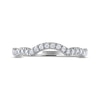 THE LEO Diamond Round-Cut Wedding Band 1/4 ct tw 14K White Gold