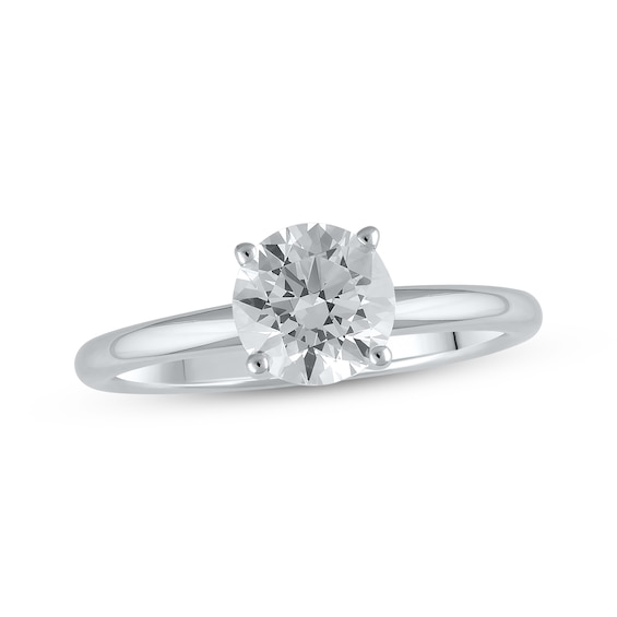 Lab-Created Diamonds by KAY Solitaire Engagement Ring 1-1/4 ct tw 14K White Gold