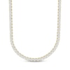 Thumbnail Image 0 of Men’s Round-Cut Diamond Tennis Necklace 3 ct tw 10K Yellow Gold 20”